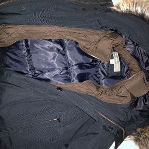 Michael Kors Women's Parka with Fur trim